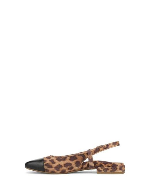 Vionic Brown Petaluma Slingback Flat