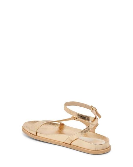 Dolce Vita Metallic Darlis Ankle Strap Sandal