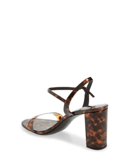 Jeffrey Campbell Brown Go-There Block Heel Sandal