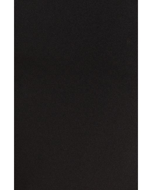 Vince Camuto Black Long Sleeve Sequin Jersey Minidress