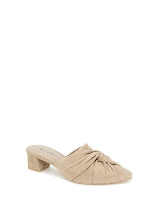 Splendid Natural Lanis Block Heel Mule