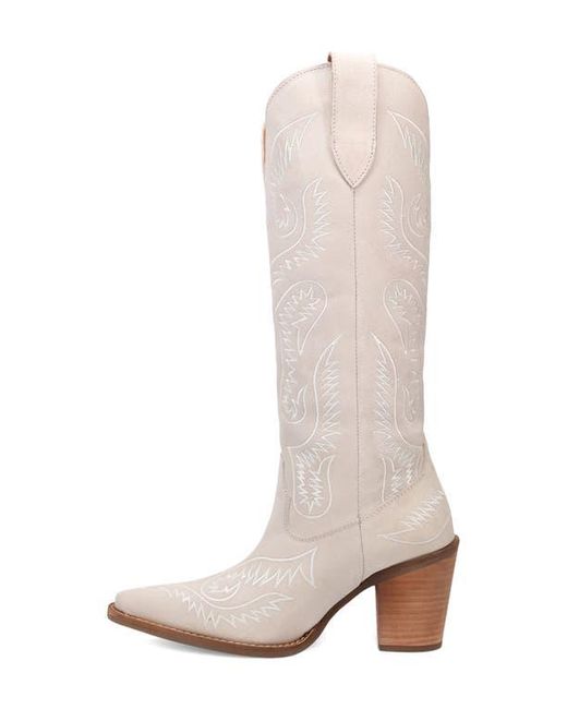 Dingo White Evita Western Boot