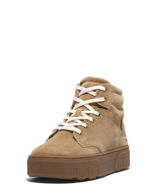 Timberland Brown Laurel High Top Platform Sneaker