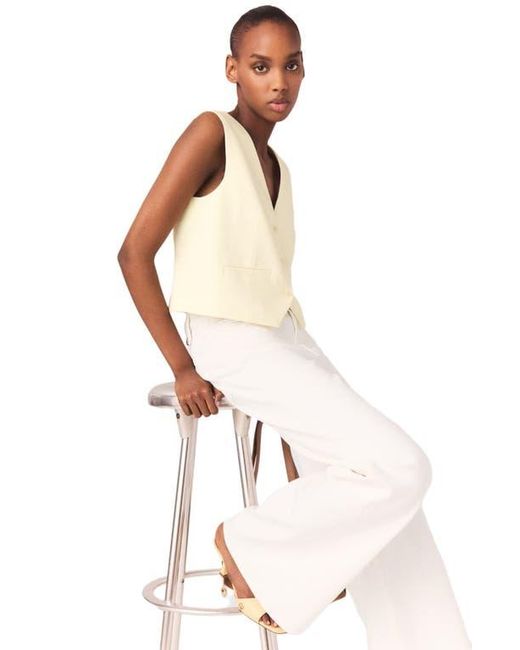 Maje White Tailored Jacket