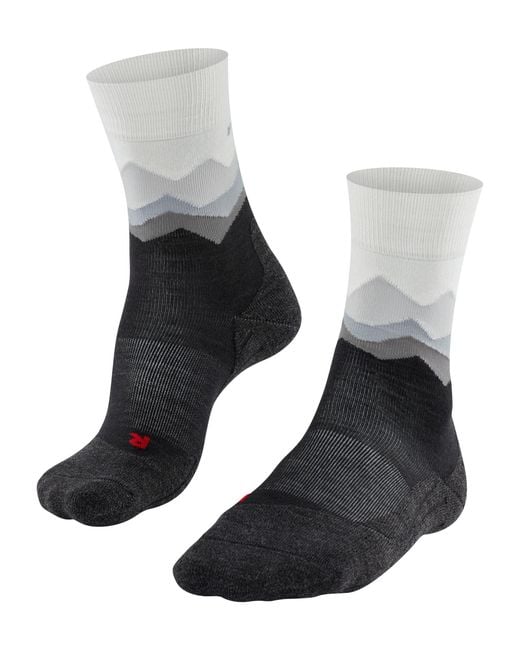 Falke Black Tk2 Explore Crest Hiking Socks
