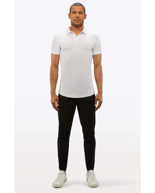 Cuts Black Ao Five-Pocket Stretch Pants for men