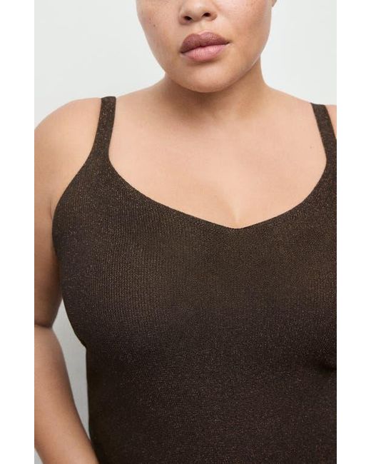 Mango Black Sweater Tank