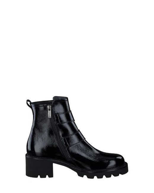 Paul Green Black Balboa Moto Boot