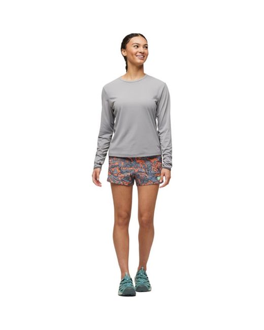 COTOPAXI Gray Sombra Long-Sleeve Sun Shirt