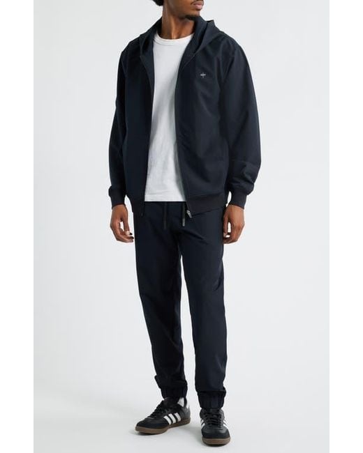 Saint Studio Blue Tempo Tech Zip Jacket for men