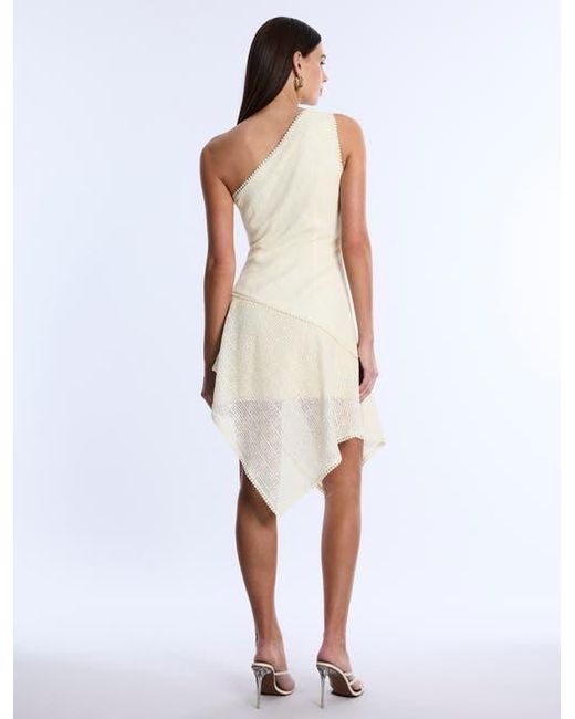 strapless open back dress One Shoulder Dress – BCBGMAXAZRIA main image 1