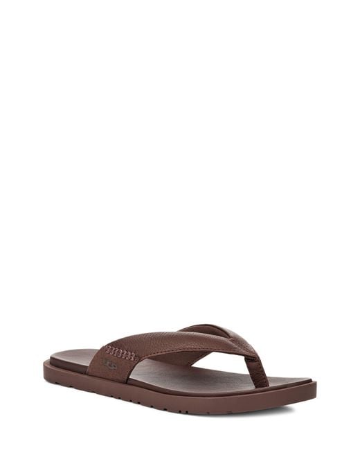 Ugg Brown Seaside Ii Flip Flop for men
