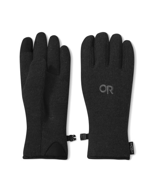 Outdoor Research Black Flurry Sensor Gloves