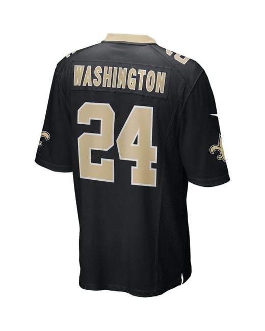 Nike Jameis Winston New Orleans Saints Black Game Jersey - S - Black