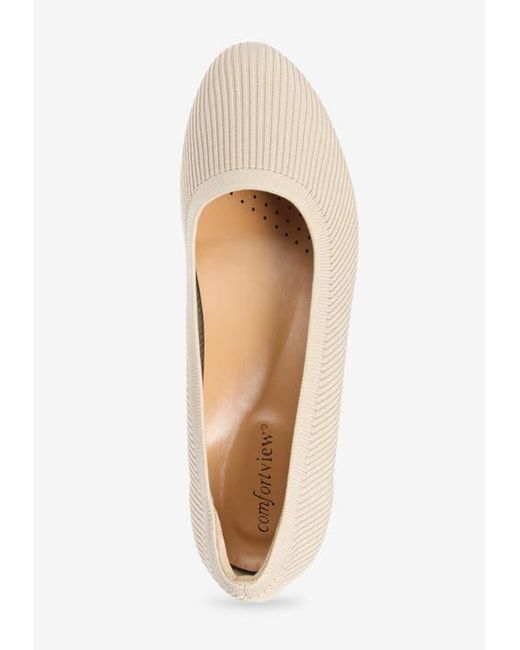 Comfortview Natural The Briley Slip On Pump