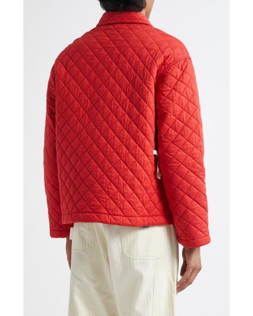 Bode Red Hobby Jacket for men