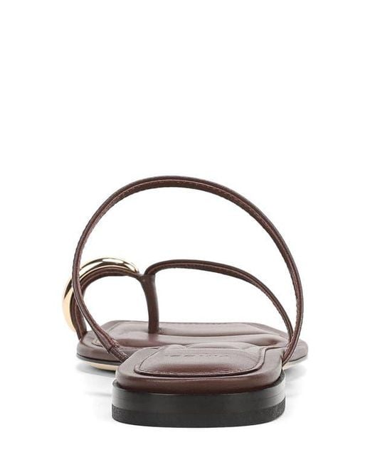 Vince White Polli Toe Loop Sandal