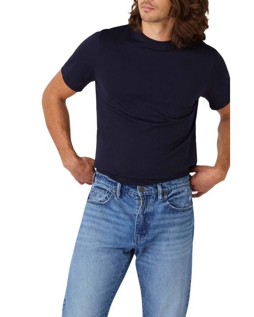 Robert Talbott Blue Dylan Tee for men