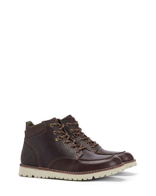 Barbour Brown Fred Moc Toe Boot for men