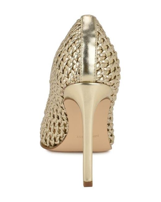 Nine West Metallic Tatiana Pointed Toe Pump