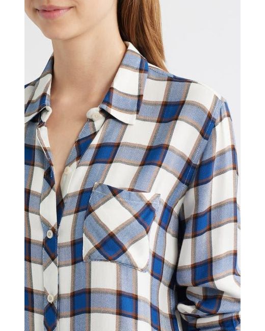 Rails Blue Hunter Plaid Button-Up Shirt