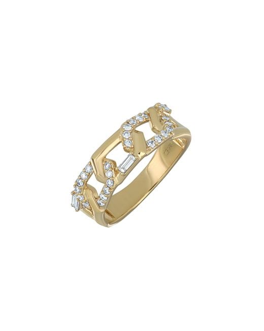Bony Levy Metallic Varda Diamond Stackable Band Ring (Nordstrom Exclusive)