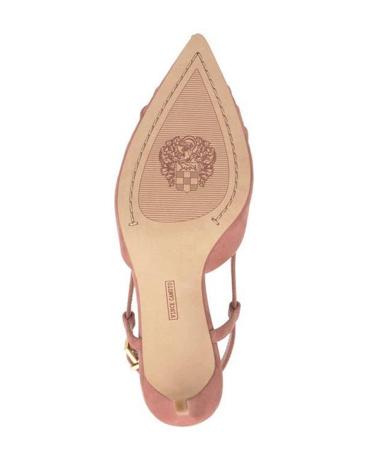 Vince Camuto Pink Kelten Slingback Pointed Toe Pump