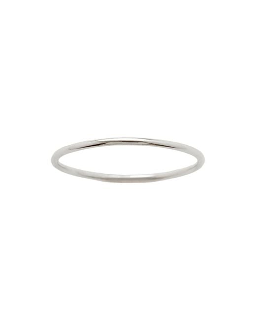 MADE BY MARY Metallic Round Stacking Ring