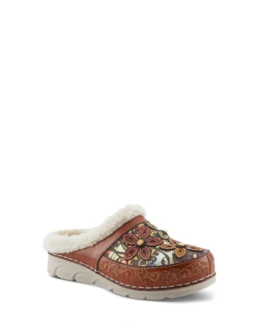 Spring Step Brown Honestela Clog