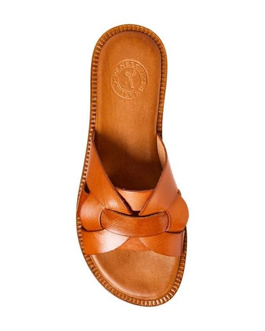 Penelope Chilvers Brown Basque Slide Sandal