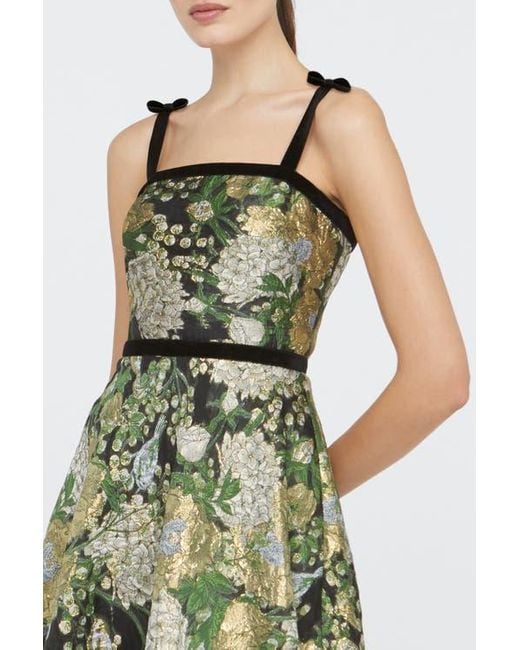 vivienne westwood gold label dress DreamDress By PMN Theia Gold Ball Wedding Dress Gown Illusion Neckline Embellishment Sheer Bodice Sleeveless Chapel Train Glitter main image 1