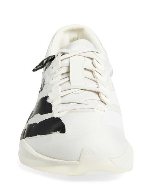 Y-3 White Gender Inclusive Adios 9 Running Sneaker