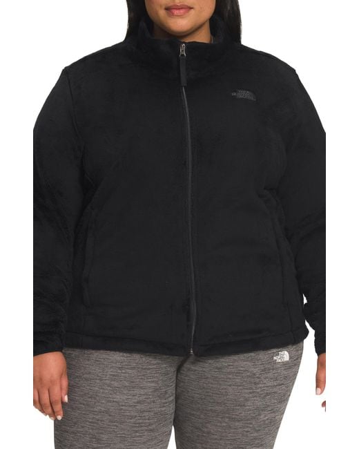 The North Face Osito Zip Fleece Jacket in Black Lyst