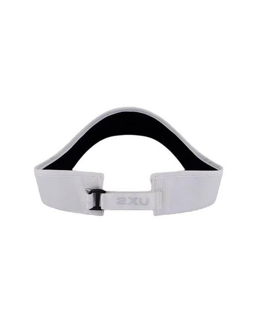 2xu Gray Run Visor