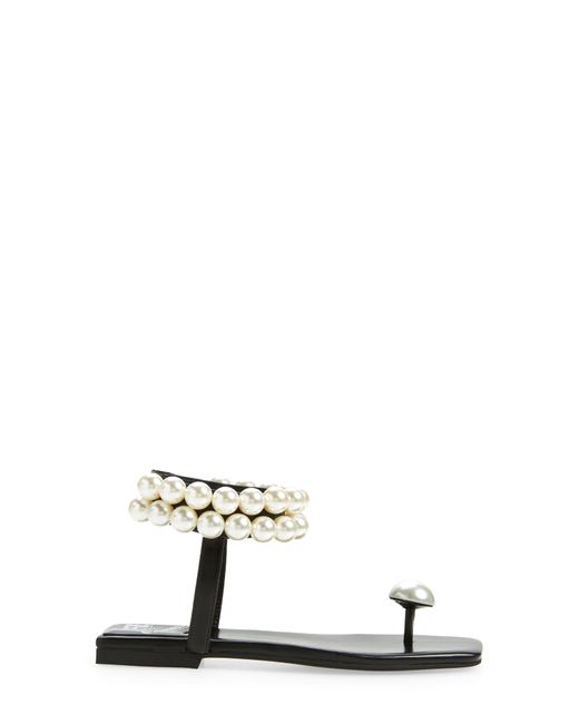 Jeffrey Campbell Chateau Embellished Sandal in White | Lyst