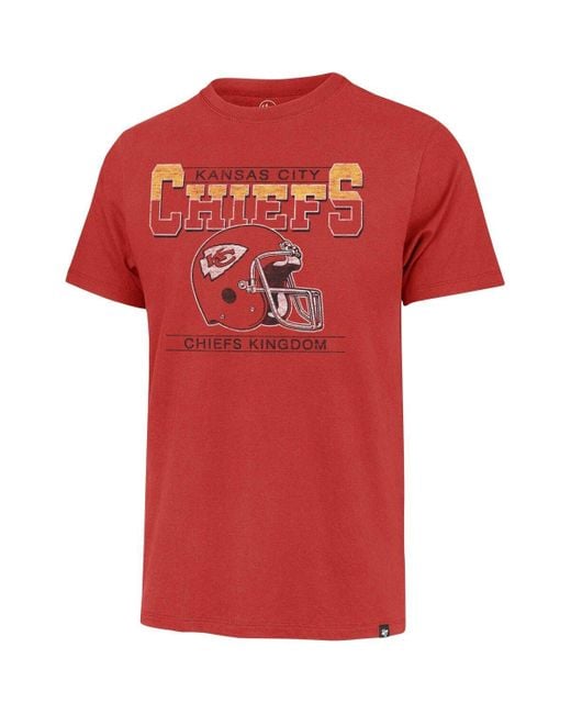 Men's San Francisco 49ers Replay Franklin Red Long Sleeve T-Shirt