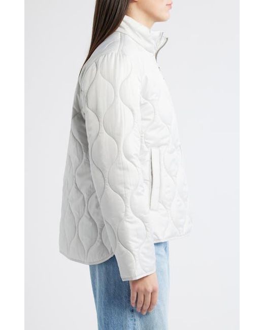 Sam Edelman White Quilted Jacket