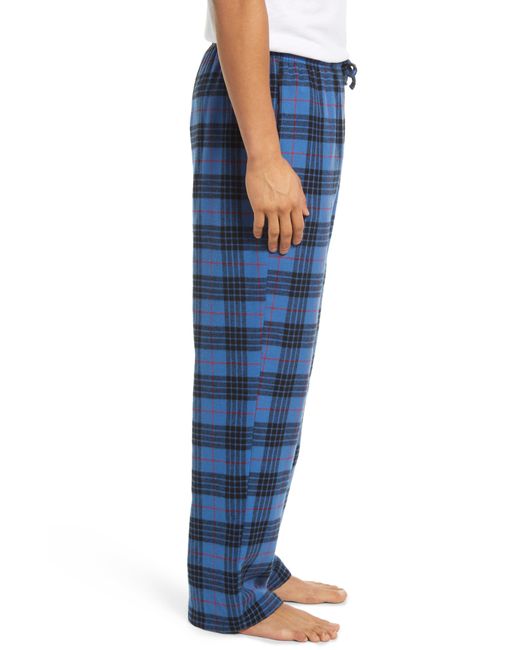 Plaid Flannel Pajama Pants for Men