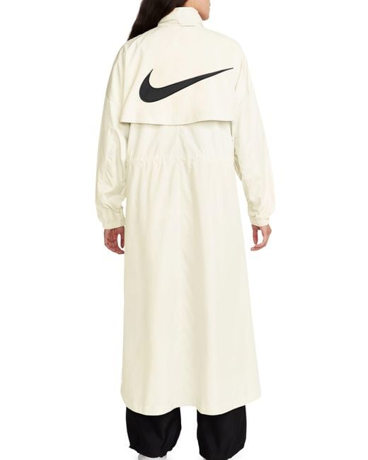 Nike Natural Essential Longline Trench Coat