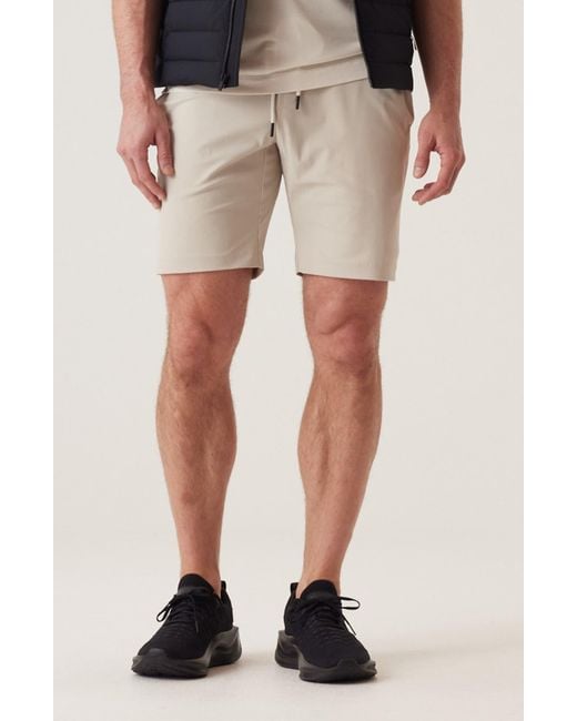 Dek Natural Solarx Stretch Nylon Warp Knit Drawstring Shorts for men