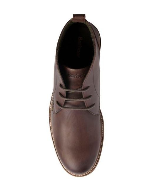 Barbour Brown Kirkstone Desert Boot for men