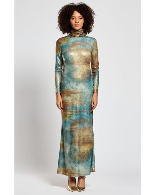 DASKA Green Araa Dress