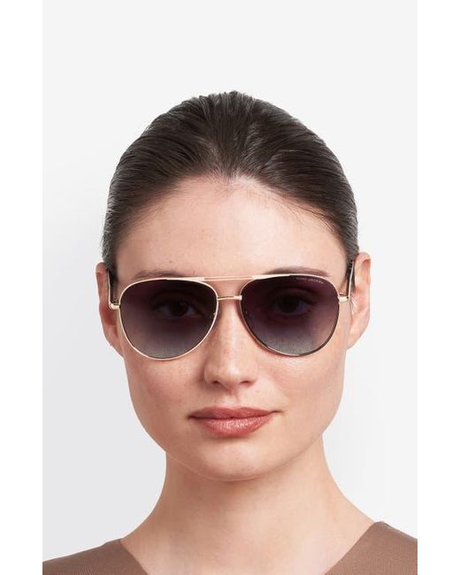 Marc Jacobs Gray 59Mm Gradient Pilot Sunglasses