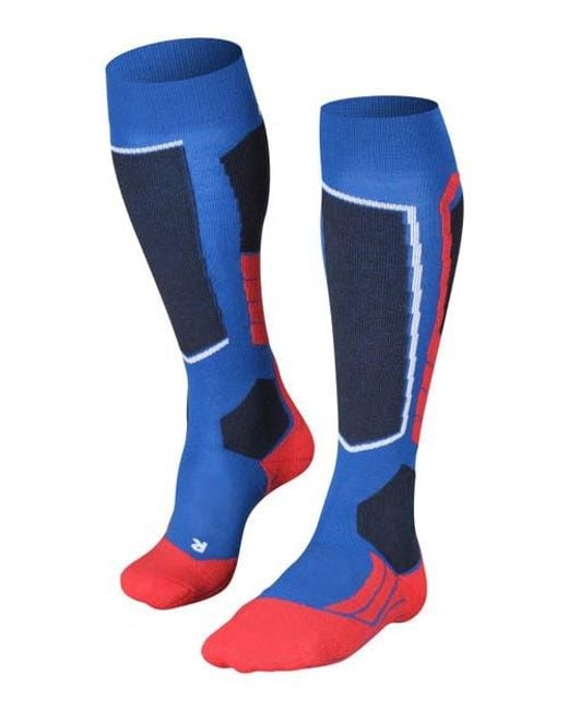 Falke Blue Sk2 Intermediate Ski Socks for men