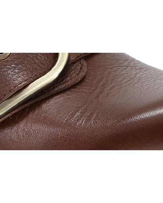Dansko Brown Pearson Buckle Strap Clog