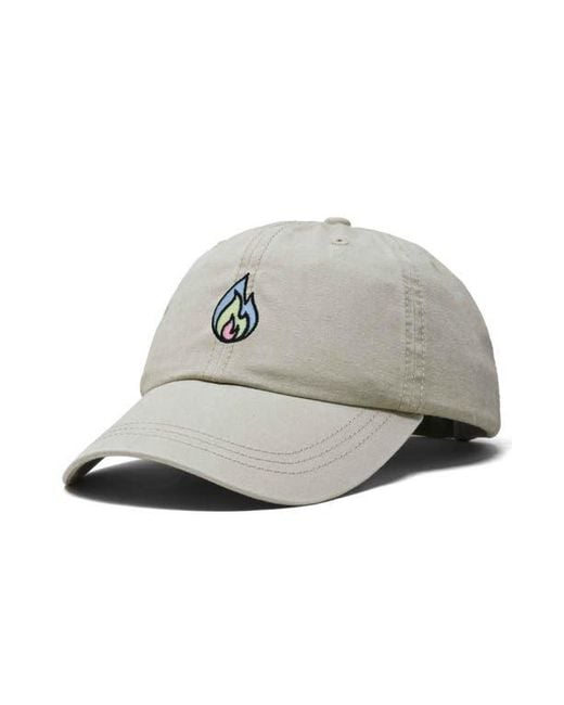 Alix Multicolor Fire Dad Hat for men