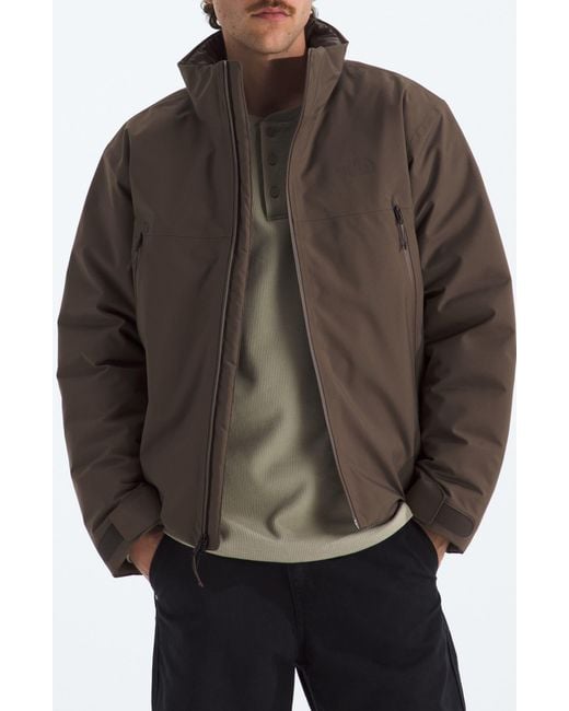 The North Face Gray Mountain Range Waterproof Down Jacket for men