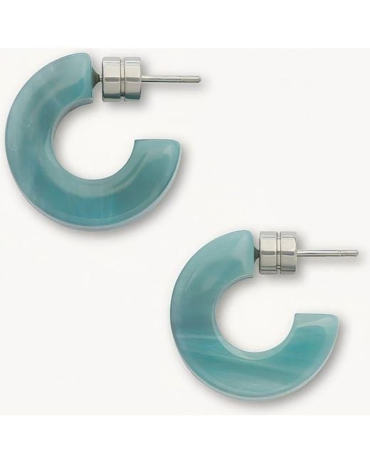 Machete Blue Muse Hoops