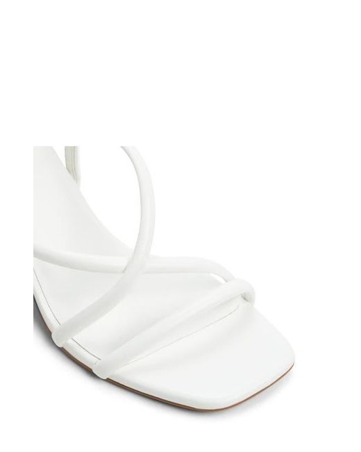 ALDO White Kiira Slingback Sandal