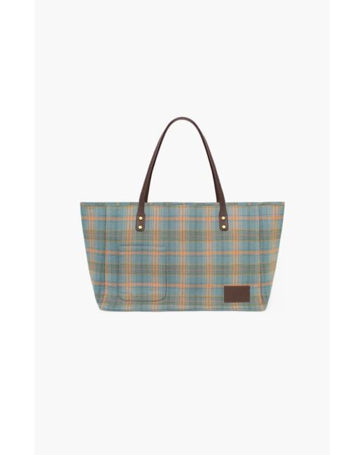 Oddli Blue Plaid Bag